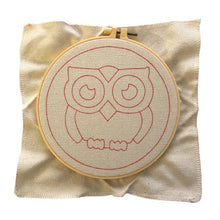Load image into Gallery viewer, Owl - Punch Needle Embroidery Wool Art DIY Craft Kit Tapestry
