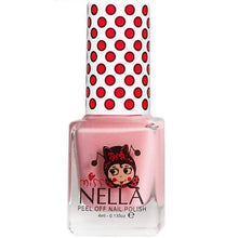 Load image into Gallery viewer, Miss Nella Pink Glitter Attack - Peel Off, Water Base for Kids Nail Polish
