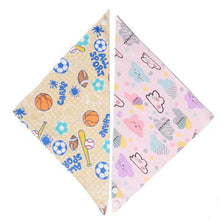 Load image into Gallery viewer, All Heart 2 Pack Baby Bib Clothes With All Sports Kits And Clouds Prints
