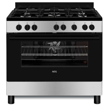 AEG 90cm Free standing Gas/Electric cooker - Blackline