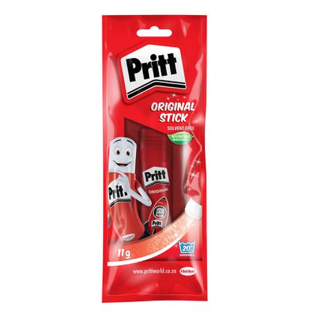 Pritt Glue Stick - 11g (Carded) Buy Online in Zimbabwe thedailysale.shop