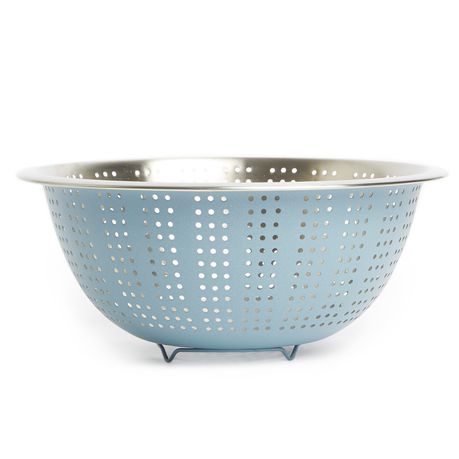 George & Mason - 28cm Colander - Blue Buy Online in Zimbabwe thedailysale.shop