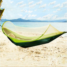 Load image into Gallery viewer, Hewolf 210T Nylon Hammock with Mosquito Net &amp; Bag
