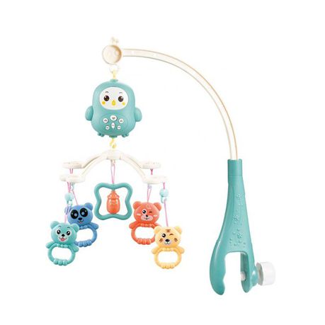 Baby Crib Mobile Rechargeable Remote Control Bed Bell Rattle Toy-Mint Buy Online in Zimbabwe thedailysale.shop
