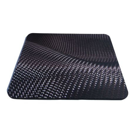 Carbon Fibre Print Design Mouse Pad Buy Online in Zimbabwe thedailysale.shop