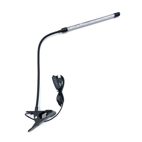 1 Arm Indoor Hydroponic LED Grow Light 10W 20 LED 360° Flexibility 3 Colour