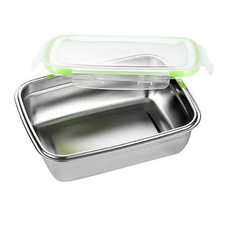 CheffyThings Stainless Steel Bento Lunch Box with Lid 1800ml