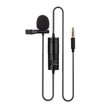 Load image into Gallery viewer, Portable Clip-on Lapel Lavalier Microphone  for Phone SLR Camera
