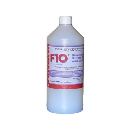 F10 Disinfectant Surface Spray with Insecticide 1L Buy Online in Zimbabwe thedailysale.shop