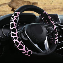 Load image into Gallery viewer, Steering Wheel Cover Mottled - Pack of 2 - Black\Red-Black\Pink
