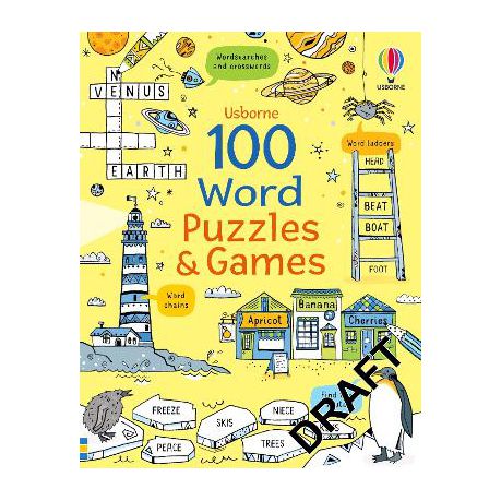 100 Word Puzzles and Games