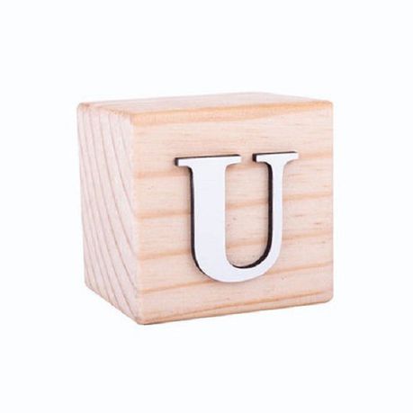 Wooden Alphabet Blocks(U)