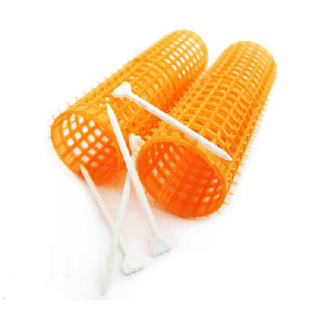 Curly Care - Plastic Hair Rollers - Jumbo - 16 Curlers