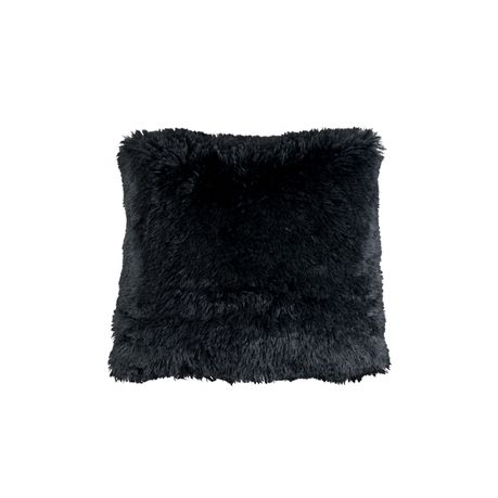 Fluffy Black Cushion Buy Online in Zimbabwe thedailysale.shop