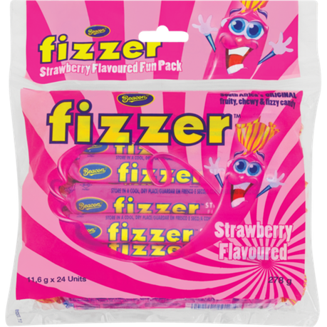 Fizzers Strawberry Flavoured 24 pack