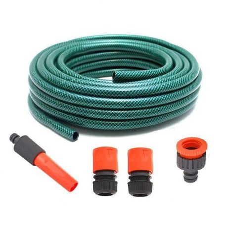 Garden Hose Pipe 15m with Fittings Buy Online in Zimbabwe thedailysale.shop