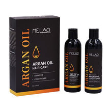 Load image into Gallery viewer, MELAO Argan Oil Hair Care Shampoo &amp; Conditioner 237ml - Bundle
