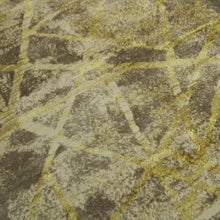 Load image into Gallery viewer, Decorpeople -Modern Beige And Gold Rug With Lines 80x150cm
