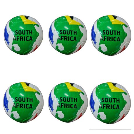 South African Flag Soccer ball -Kids -Pack of 6 Buy Online in Zimbabwe thedailysale.shop