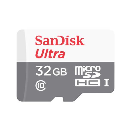 SanDisk 32GB Ultra Micro UHS-I SDHC C10 Buy Online in Zimbabwe thedailysale.shop