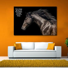 Load image into Gallery viewer, Dark Horse - Giant Canvas HD Print Photo Wall Art Décor Poster
