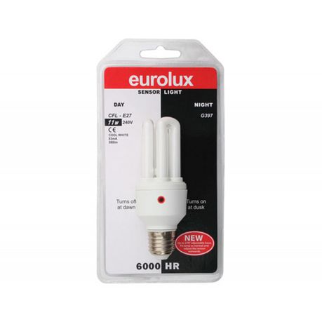 Eurolux Lamp CFL 11W E27 D/N CW Buy Online in Zimbabwe thedailysale.shop