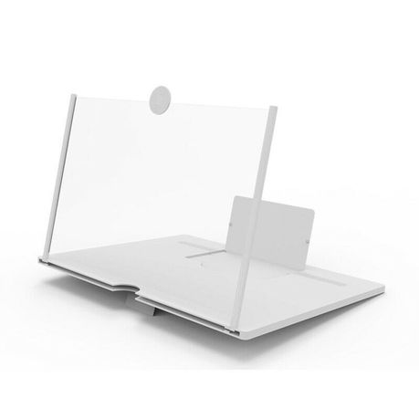 3D Mobile Phone Magnifier - 22 Cm White Buy Online in Zimbabwe thedailysale.shop