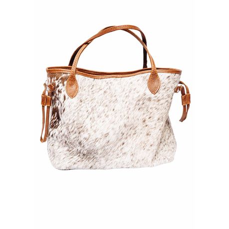 Handcrafted 100% Natural Full Cowhide Leather Handbag Buy Online in Zimbabwe thedailysale.shop