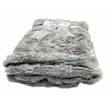 Load image into Gallery viewer, Baby Blanket Sherpa Rose - Grey
