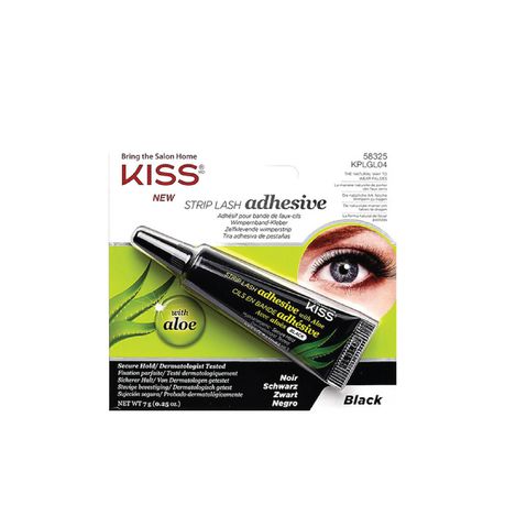Kiss Everez Aloe Vera Adhesive Latex Black Buy Online in Zimbabwe thedailysale.shop