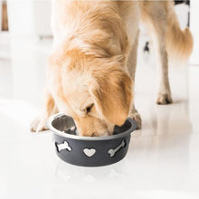 Load image into Gallery viewer, ECO Dog Bowl with Rubber Ring 16 cm
