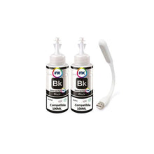 Load image into Gallery viewer, Universal Ink Compatible For Brother Tank Printers 2 x Black 100ML
