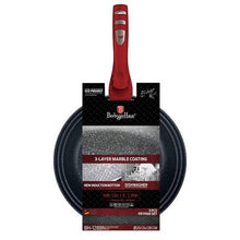 Load image into Gallery viewer, Berlinger Haus 3-Piece Marble Coating Fry Pan Set - Burgundy Metallic
