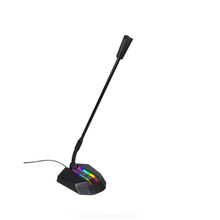 Load image into Gallery viewer, HXSJ TSP202 Wired Bendable USB Microphone - Black
