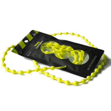 Caterpy Run Laces Electric Yellow