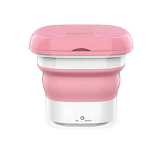 Load image into Gallery viewer, Fashionable Lightweight Folding Washing Machine - Pink
