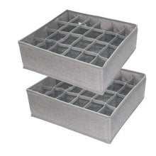 Load image into Gallery viewer, Gogooda Sock, Underwear Organizer - 2 Pack 24 Cell, Washable, Reusablle
