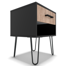 Load image into Gallery viewer, BAM! One Drawer Industrial Bedside/Nightstand
