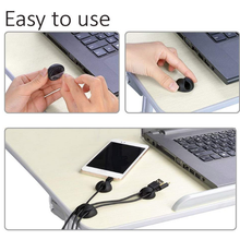 Load image into Gallery viewer, 10PC Desk Cable Clip Organizer Set

