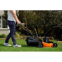 Load image into Gallery viewer, Rolux Magnum X Electric Lawnmower - 2200W - Orange
