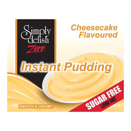 Simply Delish - Zero Instant Pudding - Cheesecake - Sugar Free - 6 pack Buy Online in Zimbabwe thedailysale.shop