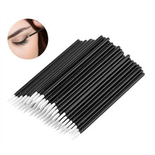 Load image into Gallery viewer, Disposable Eyeliner Brushes Black And White For Makeup Application
