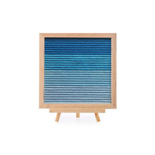 Load image into Gallery viewer, Stallion Premium Blue Ombré Felt Letter board
