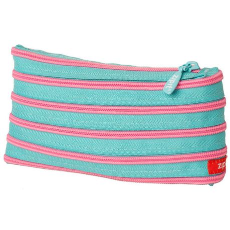 Zipit Blue Pencil Bag Pouch - Unique Zip Design Buy Online in Zimbabwe thedailysale.shop