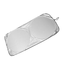 Load image into Gallery viewer, Collapsible Silver Windshield Sunshade Sun Screen for Car Windows Foldable

