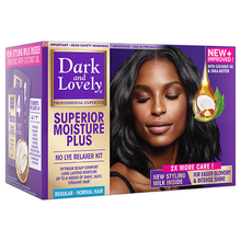 Load image into Gallery viewer, Dark and Lovely - Superior Moisture Plus Relaxer Kit for Regular Hair

