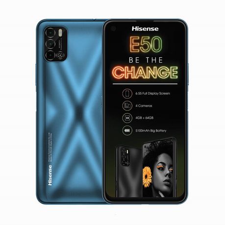 Hisense E50 64GB Single Sim - Blue Buy Online in Zimbabwe thedailysale.shop