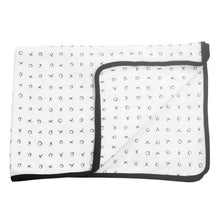 Load image into Gallery viewer, Xoxobaby - Receiving Blanket - Xo Black
