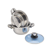 Load image into Gallery viewer, DH - 30 Piece Stainless Steel 7 Layer Capsuled Bottom Cookware Set
