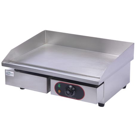 Aloma - Electric Flat Top Griddle - 550mm - Silver